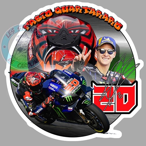 Sticker fabio quartararo - sticker,