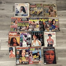 Lotto riviste Selena Quintanilla vintage 1995 Furia People Texas mensile Enterese