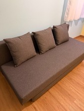 Divano letto 3 posti IKEA Alvdalen con contenitore