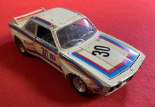 BBURAGO Modellino Auto BMW 3.0 CS RALLY #0110 Metallo Bianco 1:24