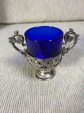 Bicchiere placato argento 1000