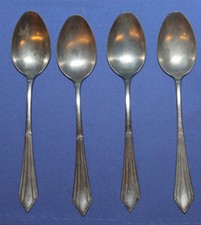 Set vintage 4 cucchiaini da