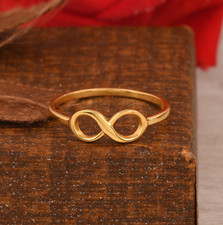 Anello Simbolo Infinito Oro -