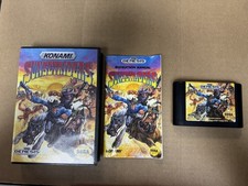 Sunset Riders Sega Genesis completo di scatola CIB ottime condizioni