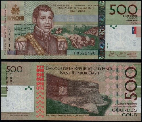 Haiti 500 gourdes - 500, (p277f)