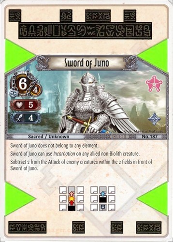 Sword juno set the - -, 2