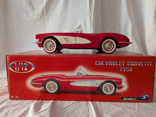 Chevrolet corvette rossa 1958 - chevrolet,