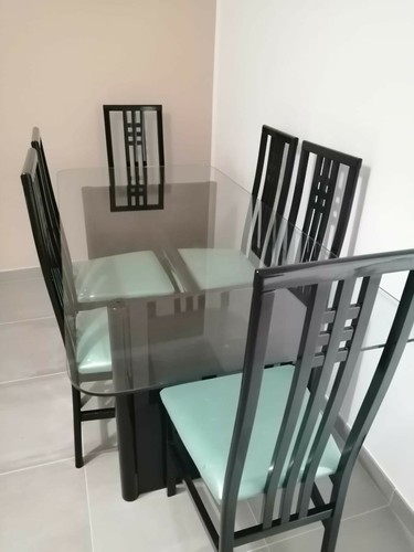 Tavolo cristallo con - tavolo,