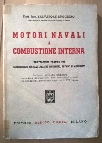Motori navali combustione - motori, a
