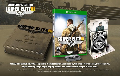 Sniper elite iii collector - sniper,