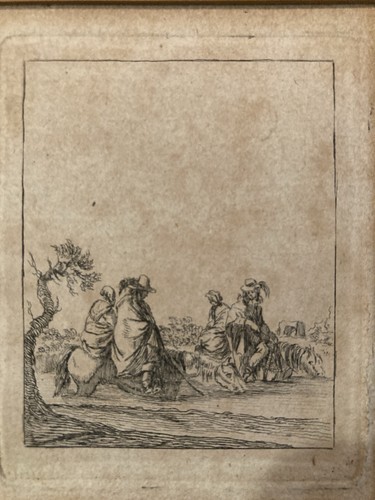 Incisione 1640 acquaforte - acquaforte, xvii