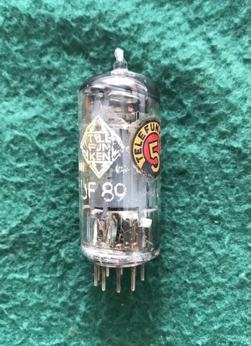 Valvola telefunken uf89 - valvola,
