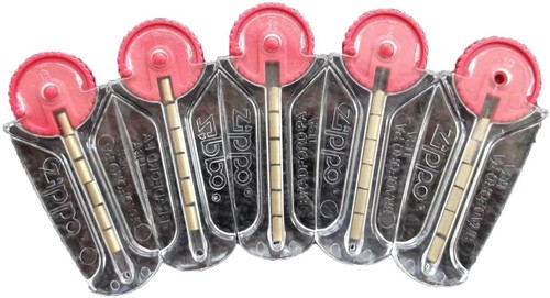Zippo confezioni 6 pietre - 5, da
