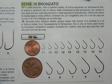 25 ami Tubertini Serie 18 bronzo scatoline o buste secondo mis, pesca trota lago