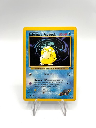 Carta pokemon sabrina - pokemon, sabrina's