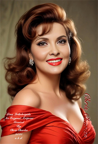 Gina lollobrigida una stampa - lollobrigida,