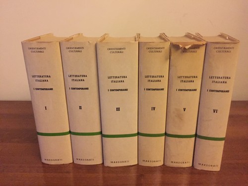 Letteratura italiana i - italiana, "i