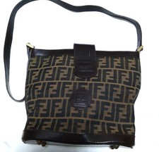 Borsa a tracolla FENDI Zucca