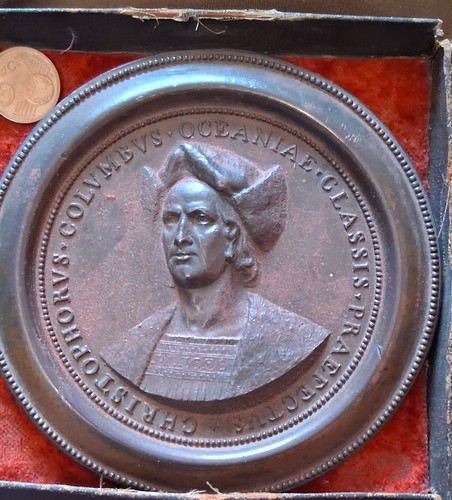 Medaglia 1892 scoperta - medaglia,