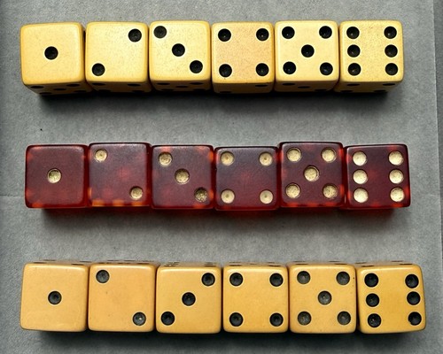 Lotto dadi vintage in - di, 18