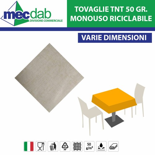 Tovaglie copri macchia 50 - 25, /