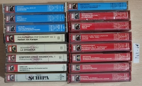 Lotto musicassette musica - 16,