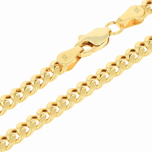 10k oro giallo 4mm miami - 10k,