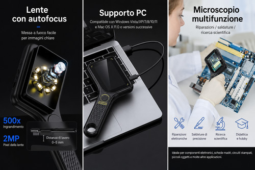 Microscopio digitale portatile - microscopio,