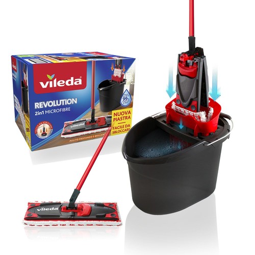 Vileda revolution box - box, sistema