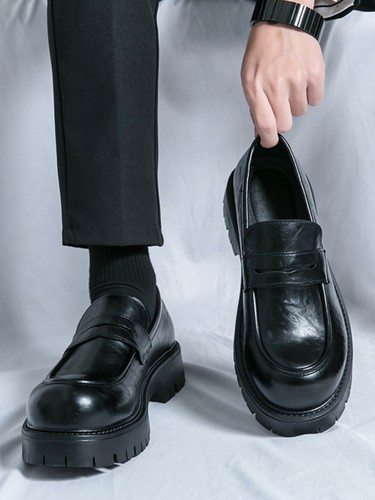 Mocassini uomo punk punta
