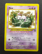 Mew Black Star Promo 47 Carta