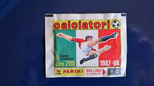 Lotto 4 Bustine figurine: "Calciatori", Ed. Panini, piene, lievemente scollate