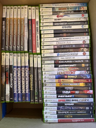 Cib xbox 360 games - cib-xbox,