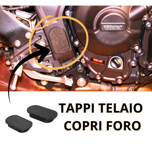 Coppia tappi copri - copri, telaio