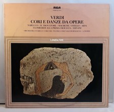 GIUSEPPE VERDI Cori e danze da opere RCA A. Basile 1977 LP vinile vinyl