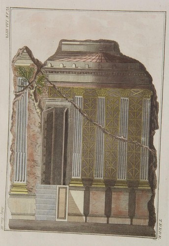 Roma tempio romano - romano, pompei