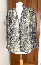 CAMICIA ZARA SEMI TRASPARENTE