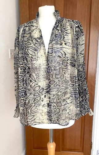 Camicia zara semi trasparente - camicia,