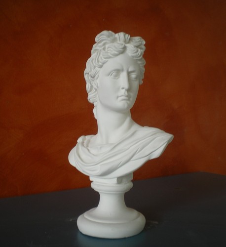 Statua busto apollo piccolo - busto,