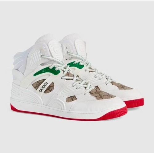 Sneakers gucci basket bianche - gucci,