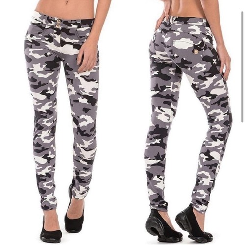 Pantaloni skinny mimetici - , neri