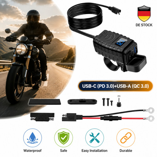Presa 12v moto impermeabile - moto,