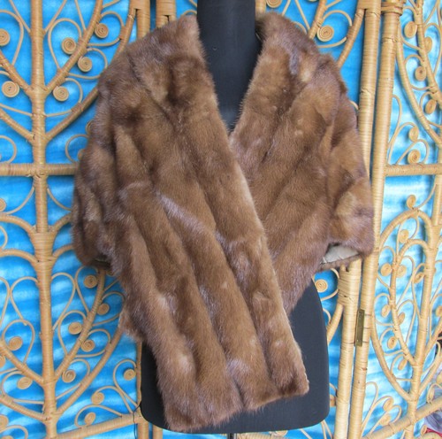 Vintage miele marrone visone