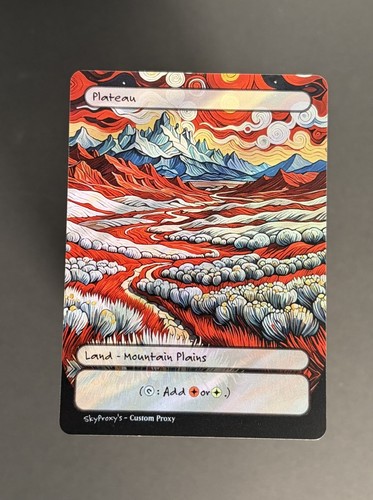Mtg plateau van gogh - mtg,