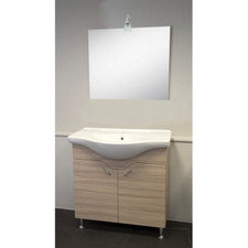 Elm 2-door bathroom cabinet