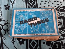 RADIO TUBES  VALVOLE RADIO LIBRO SCHEMI VALVOLE EPOCA VINTAGE ELETTRONICA TV