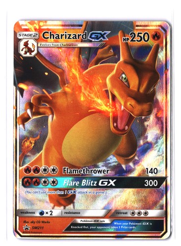 Pokemon charizard sm211 - charizard, gx