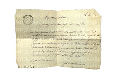 ANTICO DOCUMENTO 1803