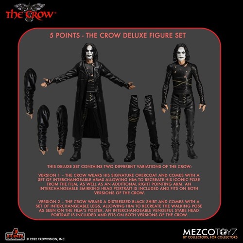 The crow points - the,