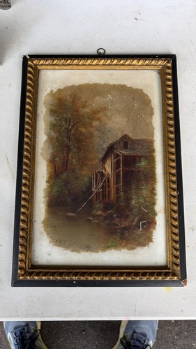 Raro dipinto 1891 - , minnie